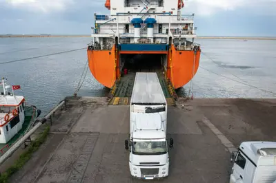 A logistics software dashboard displaying real-time data analytics and key performance indicators, symbolizing the role of digitalization and technology in optimizing logistics operations and supply chain management.