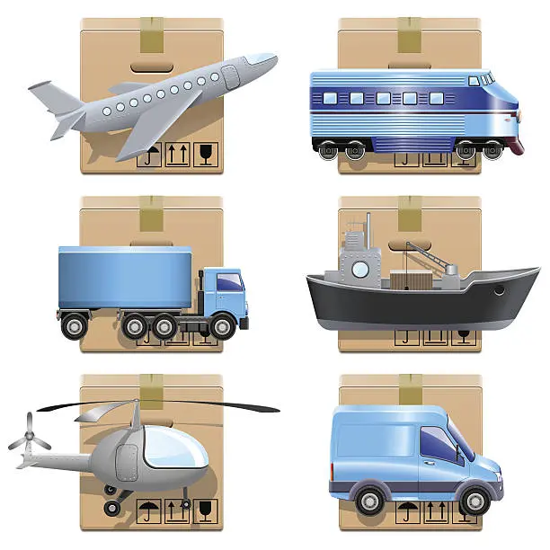 A cargo ship sailing at sea, representing the significance of transport costs in global supply chain management and the transportation of goods across long distances.